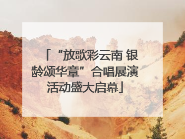 “放歌彩云南 银龄颂华章”合唱展演活动盛大启幕