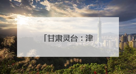 甘肃灵台：津甘共建下的针灸小镇振兴记
