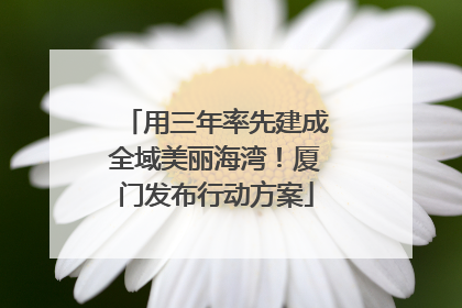 用三年率先建成全域美丽海湾！厦门发布行动方案