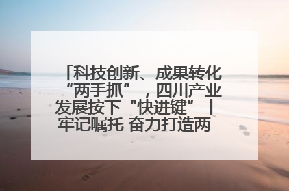 科技创新、成果转化“两手抓”，四川产业发展按下“快进键”丨牢记嘱托 奋力打造两高地两基地一屏障