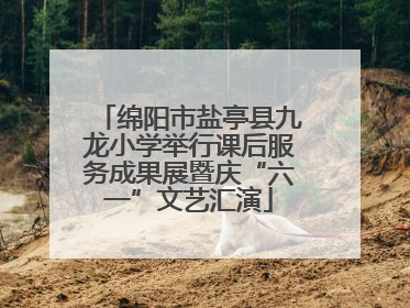 绵阳市盐亭县九龙小学举行课后服务成果展暨庆“六一”文艺汇演