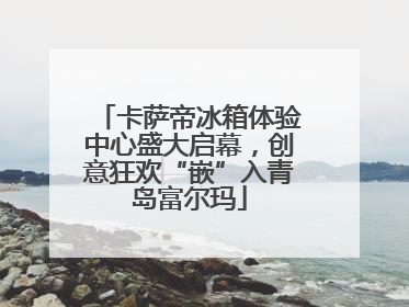 卡萨帝冰箱体验中心盛大启幕，创意狂欢“嵌”入青岛富尔玛