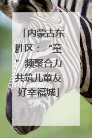 内蒙古东胜区：“童”频聚合力共筑儿童友好幸福城
