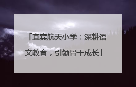 宜宾航天小学：深耕语文教育，引领骨干成长