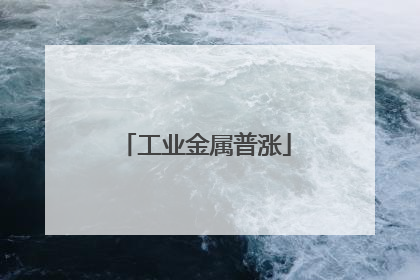 工业金属普涨