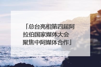 总台亮相第四届阿拉伯国家媒体大会 聚焦中阿媒体合作