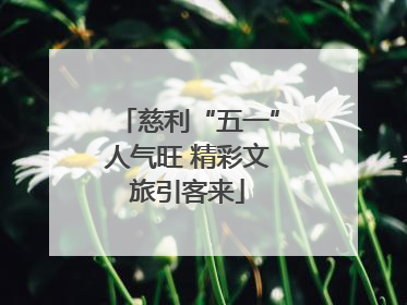 慈利“五一”人气旺 精彩文旅引客来