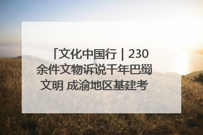 文化中国行｜230余件文物诉说千年巴蜀文明 成渝地区基建考古成果展开展