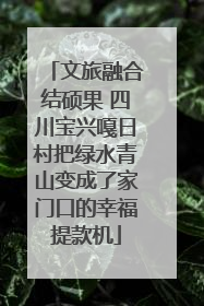 文旅融合结硕果 四川宝兴嘎日村把绿水青山变成了家门口的幸福提款机