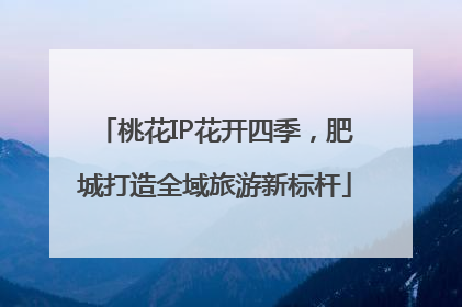 桃花IP花开四季，肥城打造全域旅游新标杆