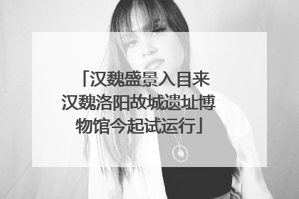 汉魏盛景入目来 汉魏洛阳故城遗址博物馆今起试运行