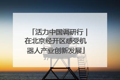 活力中国调研行｜在北京经开区感受机器人产业创新发展