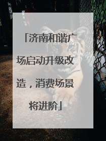 济南和谐广场启动升级改造，消费场景将进阶