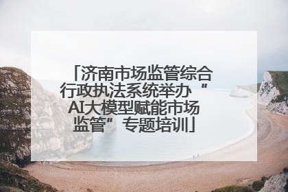 济南市场监管综合行政执法系统举办“AI大模型赋能市场监管”专题培训