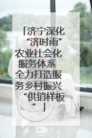 济宁深化“济时雨”农业社会化服务体系 全力打造服务乡村振兴“供销样板”