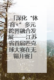 深化“体育+”多元跨界融合发展——江苏省首届匹克球大赛在无锡开赛
