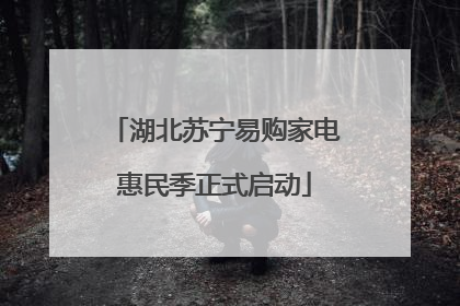 湖北苏宁易购家电惠民季正式启动