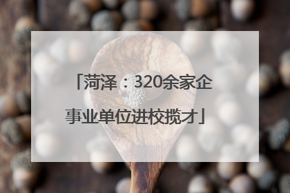 菏泽：320余家企事业单位进校揽才