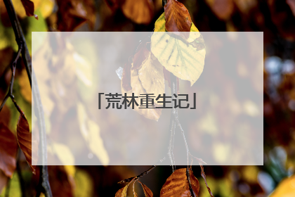 荒林重生记
