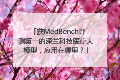 获MedBench评测第一的深兰科技医疗大模型，应用在哪里？