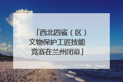 西北四省（区）文物保护工匠技能竞赛在兰州闭幕