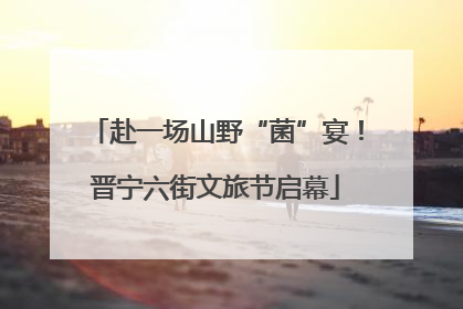 赴一场山野“菌”宴！晋宁六街文旅节启幕