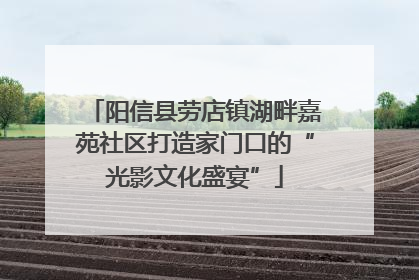 阳信县劳店镇湖畔嘉苑社区打造家门口的“光影文化盛宴”