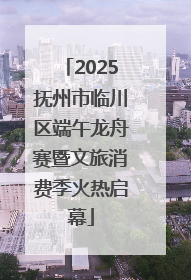 2025抚州市临川区端午龙舟赛暨文旅消费季火热启幕